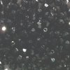 100 8mm Acrylic Faceted Opaque Black